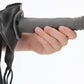 Strap - On Met Gedraaid Ontwerp - 20 cm - Pleasureplay HolOuch! by Shots