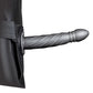 Strap - On Met Gedraaid Ontwerp - 20 cm - Pleasureplay HolOuch! by Shots