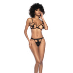 Two Piece Set - Zwart, S/M - Pleasureplay 2 - Delige SetMapalé