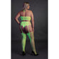 Twee - delige Set Met Crop Top En Kousen - Neon Roze of Groen - Pleasureplay 2 - Delige SetOuch! by Shots