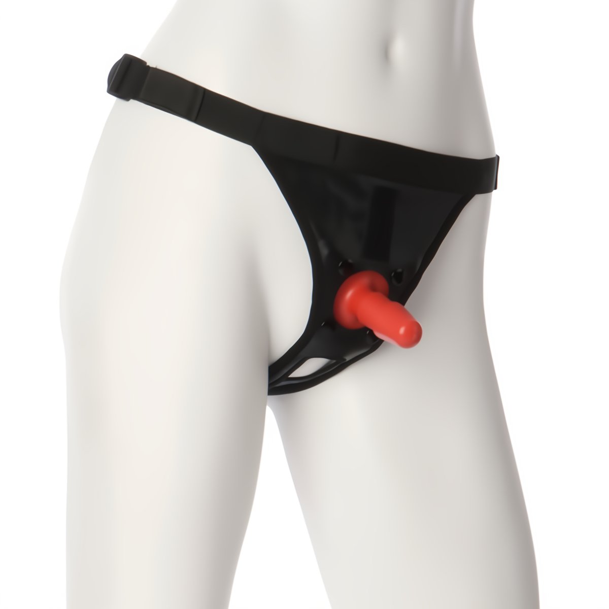 Harnas Met Plug - Verstelbaar Tot 135 cm - Pleasureplay StrapsDoc Johnson