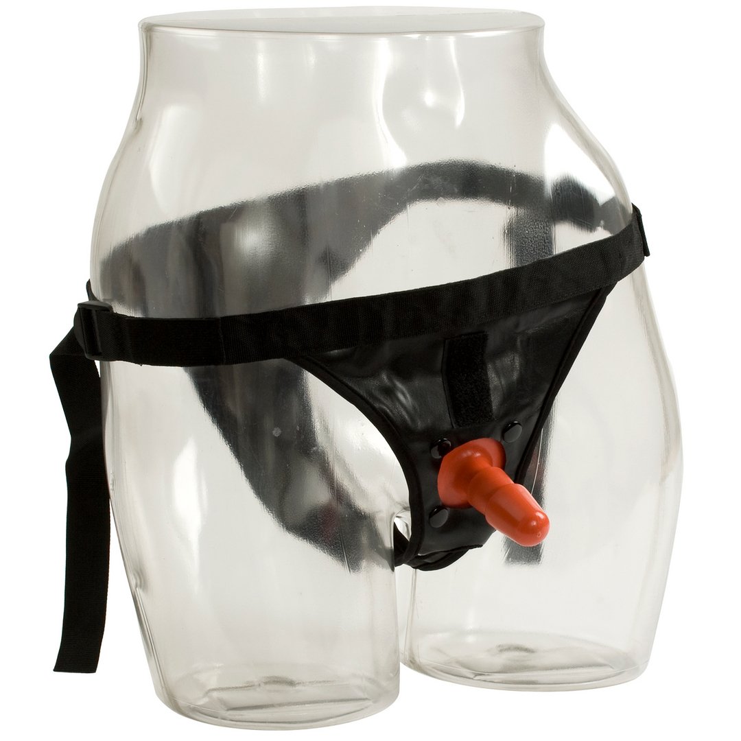 Harnas Met Plug - Verstelbaar Tot 135 cm - Pleasureplay StrapsDoc Johnson