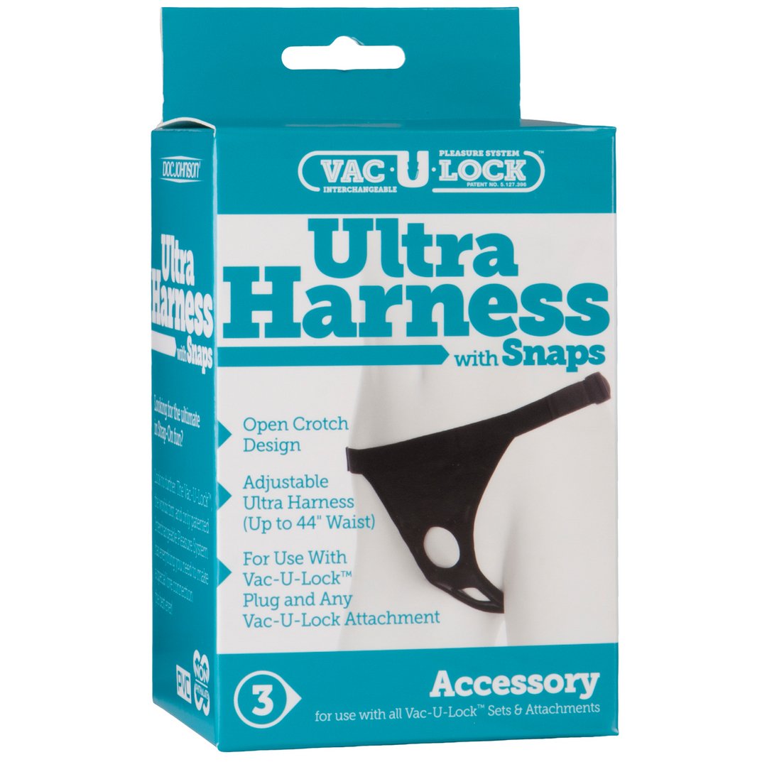 Ultra Harness with Snaps - EroticToyzProducten,Toys,Toys voor Koppels,Voorbinddildo's,,GeslachtsneutraalDoc Johnson