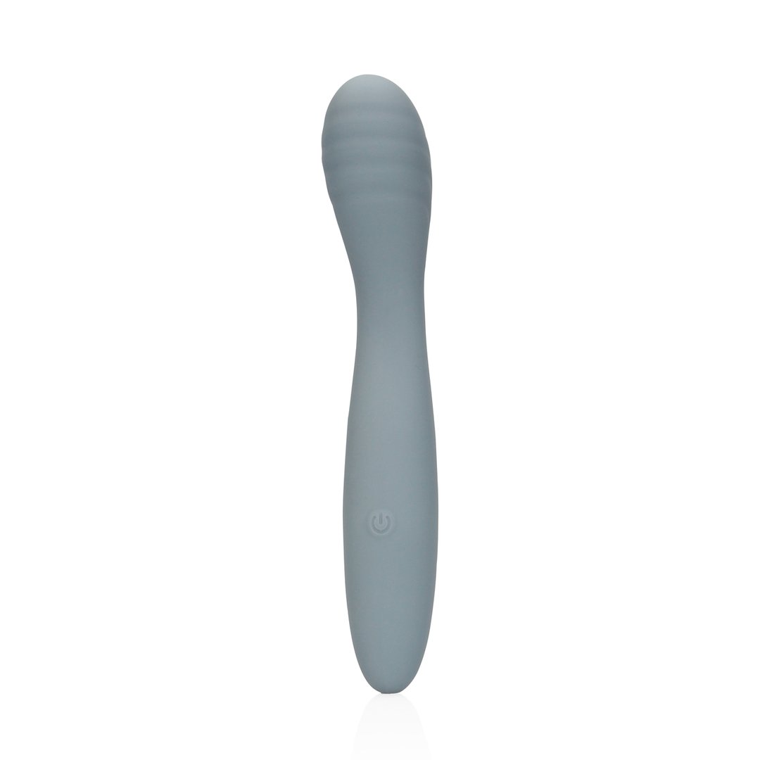 Ultra Soft Silicone G - Spot Vibrator - Basalt Grey - EroticToyzProducten,Toys,Vibrators,G - Spot Vibrator,,VrouwelijkLoveline by Shots