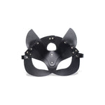 Kattenmasker - Veganistisch Zwart - Pleasureplay Fetish MaskerXR Brands