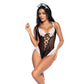 Franse Meid Kostuum - Zwart/Wit - S/M - Pleasureplay KostuumsMapalé