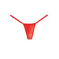 Wetlook Panty met G - String - One Size, Rood - Pleasureplay Strings en SlipjesAllure