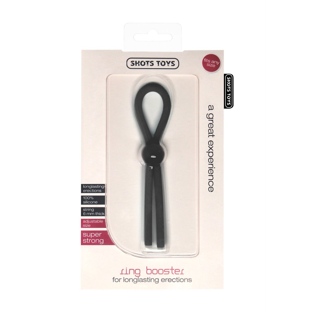 Verstelbare Cockring van Silicone - Ring Booster - EroticToyzProducten,Toys,Toys voor Mannen,Cockringen,,MannelijkShots Toys by Shots