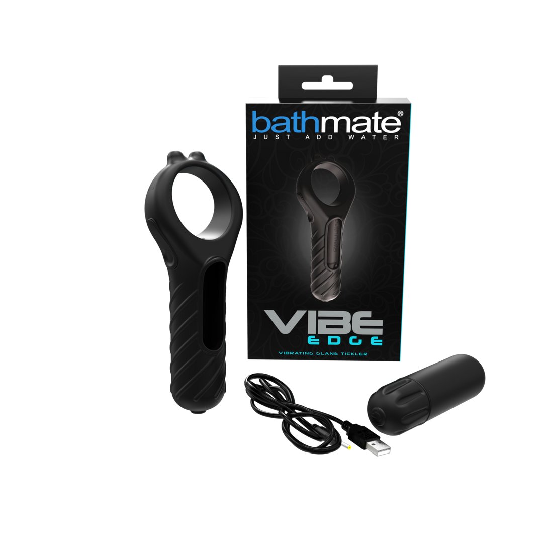 Vibe Edge - Cockring and Bullet - EroticToyzProducten,Toys,Toys voor Mannen,Cockringen,,MannelijkBathmate