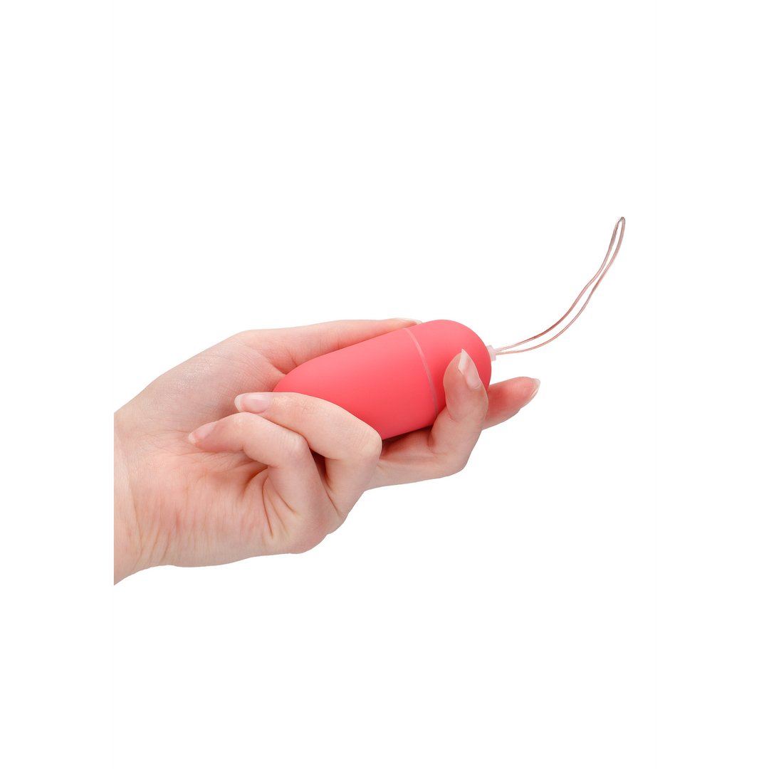 Vibrating Egg with 10 Speeds and Remote Control - L - Pink - EroticToyzProducten,Toys,Vibrators,Vibrerende Eitjes,,GeslachtsneutraalShots Toys by Shots