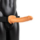 Vibrerende Holle Strap - On - 24,5 cm - Pleasureplay HolRealRock by Shots