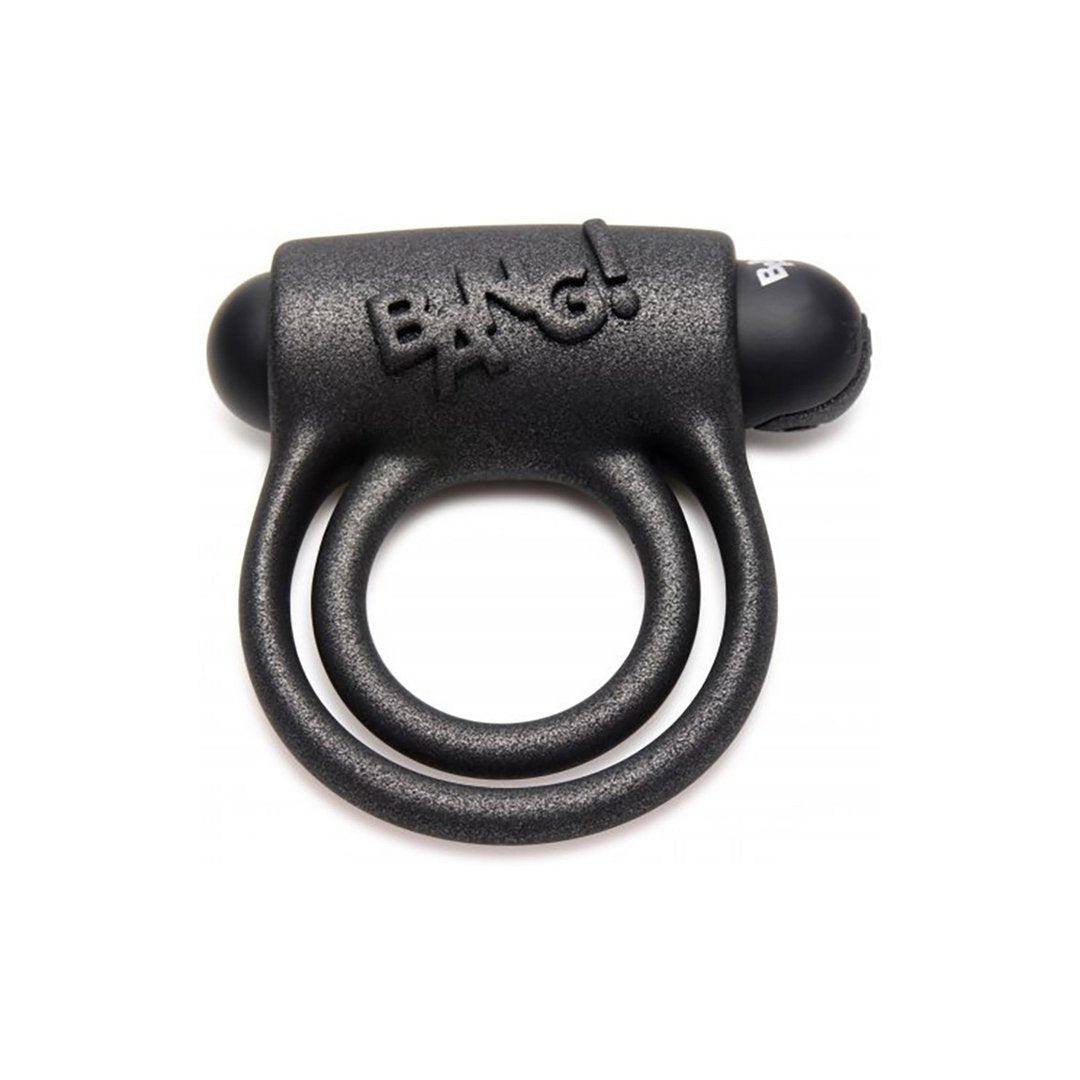 'Vibrating Silicone Cock Ring met Afstandsbediening - Zwart' - EroticToyzVibrerende CockringenXR Brands