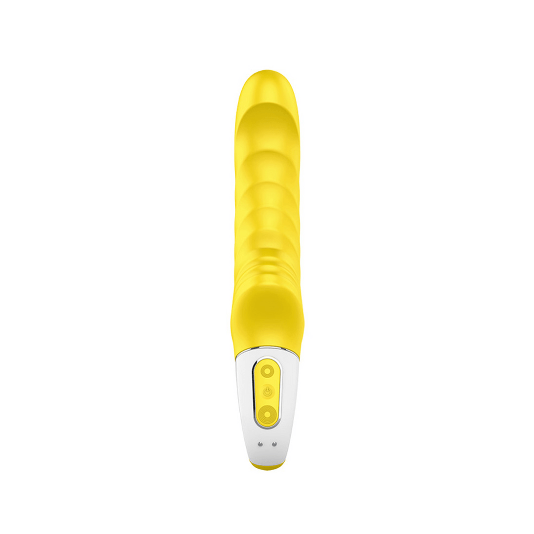 Vibrator Met Flexibele Schacht - Geel - Pleasureplay G - Spot VibratorSatisfyer