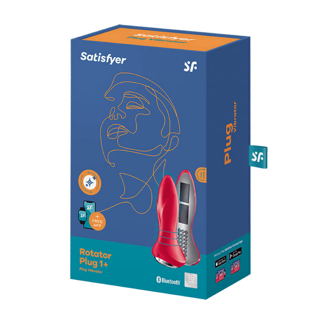 Vibrerende Butt Plug Met App - Rood - Pleasureplay Producten,Toys,Anaal Toys,Buttplugs Anale Dildo's,Buttplugs Anale Dildo's Vibrerend,,GeslachtsneutraalSatisfyer