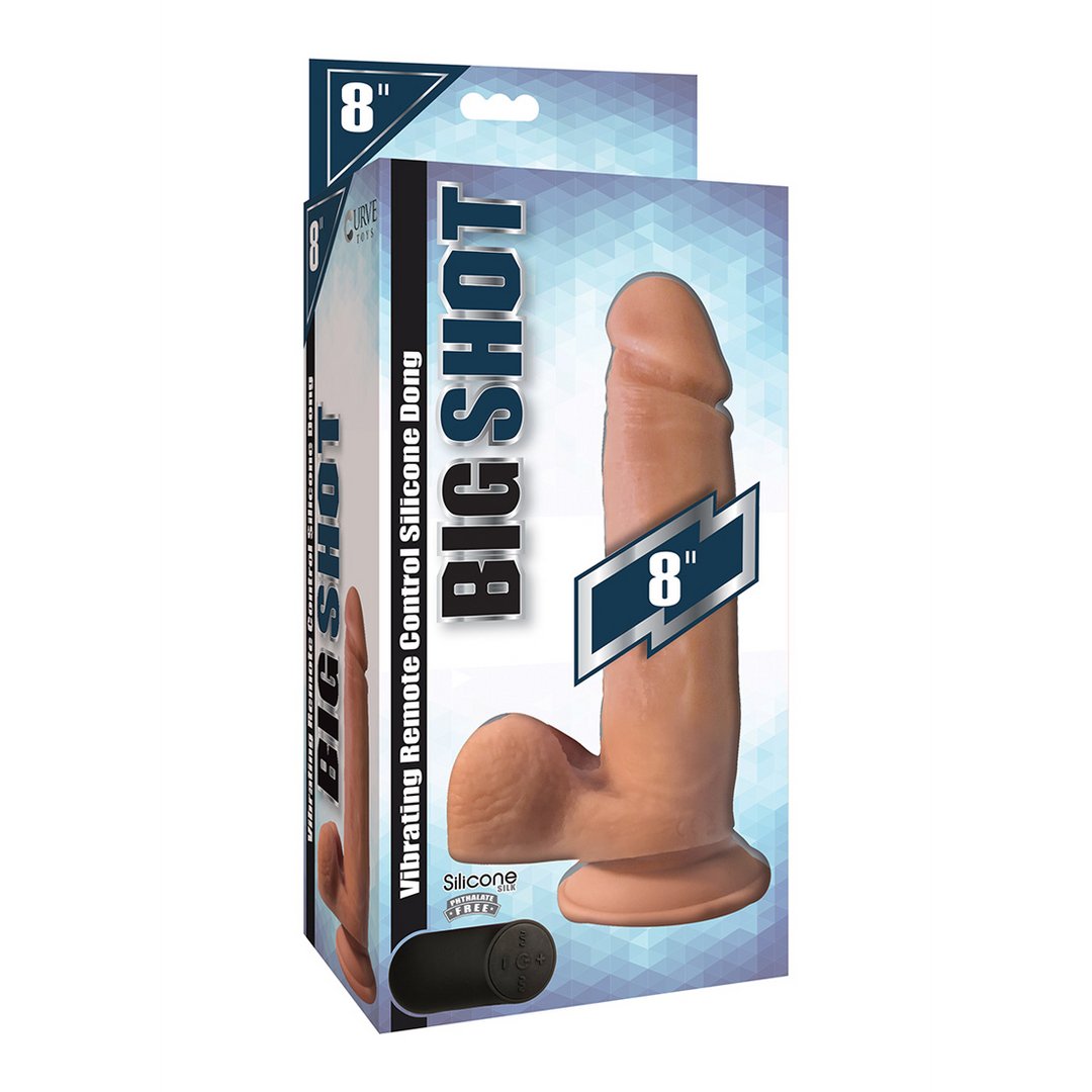Vibrerende Dildo Met Afstandsbediening - 20,5 cm - Pleasureplay Realistische VibratorsCurve Toys