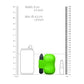 Vibrerende Masturbator - Glow in the Dark Fluorescerend - Pleasureplay Vibrerende MasturbatorOuch! by Shots