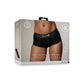 Vibrerende Strap - on Boxer - L - Zwart - EroticToyzVibrerende SlipjesOuch! by Shots