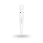 Wand Vibrator - Wit/Chroom, XXL - EroticToyzMassagetoestellen WandsSatisfyer