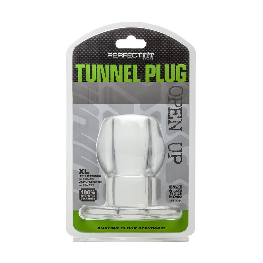 'XL Tunnel Plug Hollow Butt Plug - Transparant' - EroticToyzButtplugs Anale Dildo's Niet VibrerendPerfectFitBrand