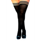 Ribbelpanty's - Zwart - Plus Size