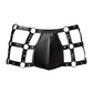 Cage - Short Met Studs - XL Zwart - Pleasureplay Fetishkleding voor HemMale Power